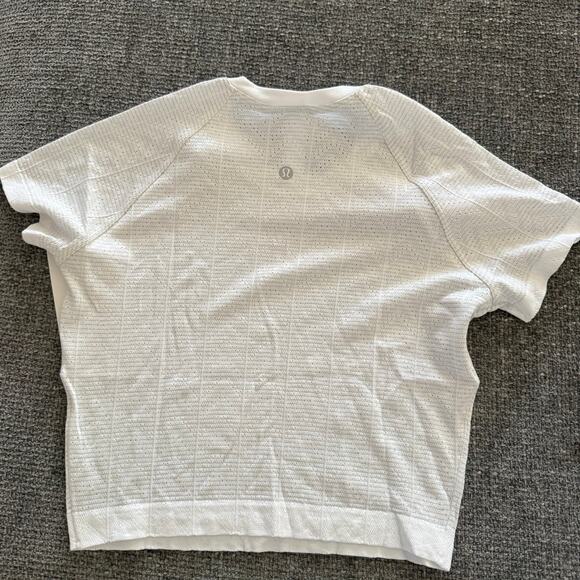 NWT Lululemon Swiftly Pointelle white-6 - Picture 4 of 6